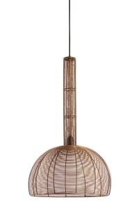 Hanglamp metaal - TARTU lamp brons Light & Living