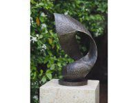 Tuinbeeld - bronzen beeld - Moderne sculptuur "Wave"