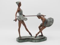 Tuinbeeld - bronzen beeld - 2 Ballerina's Bronzartes