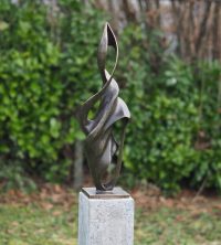 Tuinbeeld - bronzen beeld - Abstract sculptuur