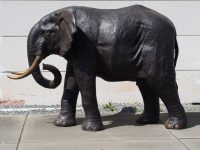Tuinbeeld - bronzen beeld - olifant