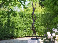 Tuinbeeld - bronzen beeld - 3 Acrobaten