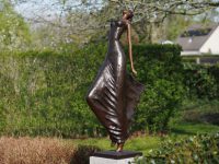 Tuinbeeld - bronzen beeld - Moderne vrouw