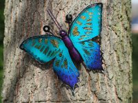 Tuinbeeld - Vlinder blauw