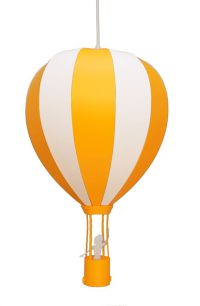Hanglamp - luchtballon - kinderkamer - oranje luchtballon