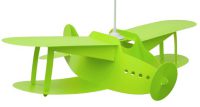 Hanglamp - vliegtuig - kinderkamer - appeltje groen vliegtuig