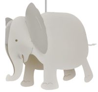 Hanglamp - olifant - kinderkamer - witte olifant