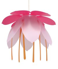 Hanglamp - bloem - kinderkamer - roze bloem