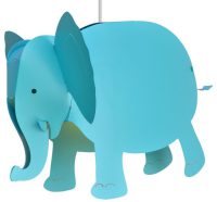 Hanglamp - olifant - kinderkamer - turquoise olifant
