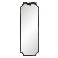 Spiegel 50x142 cm Beige Ijzer Rechthoek Grote Spiegel Wand Spiegel Muur Spiegel