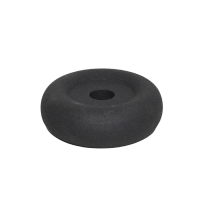 Kandelaar - Branded by - kandelaar Disk zwart - 10 cm rond