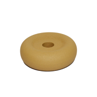 Kandelaar - Branded by - kandelaar Disk okergeel - 10 cm rond