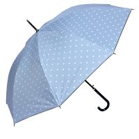 Paraplu Volwassenen Ø 98 cm Blauw Polyester Stippen