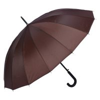 Paraplu Volwassenen 60 cm Bruin Synthetisch