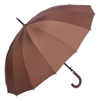 Paraplu Volwassenen 60 cm Bruin Synthetisch