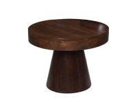 Bijzettafel  walnoot houten tafel  by Mooss
