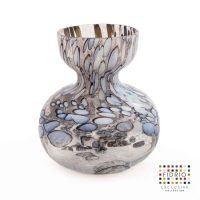 Design vaas Ferrera - Fidrio PETAL - glas, mondgeblazen bloemenvaas - hoogte 30 cm