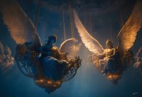 glasschilderij - angels of light
