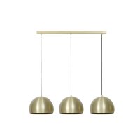 Hanglamp metaal - JAICEY mat goud - 3 lichtpunten - Light & Living