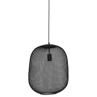 Hanglamp metaal - REILLEY mat zwart - Ø40x48 cm - Light & Living