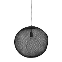 Hanglamp metaal - REILLEY mat zwart - Ø50x48 cm - Light & Living