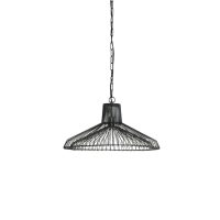 Hanglamp metaal - KASPER mat zwart - Ø55x29 cm - Light & Living