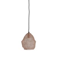 Hanglamp metaal - NOLA terra - gaaslamp - Ø18x20 cm - Light & Living