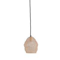 Hanglamp metaal - NOLA oud roze - gaaslamp - Ø18x20 cm - Light & Living