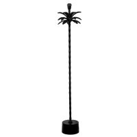Vloerlamp metaal - ARMATA mat zwart - Botanical - Ø25x145 cm - Light & Living