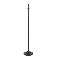 Vloerlamp metaal - OLANDO mat zwart - Urban bronze - Ø29x139 cm - Light & Living