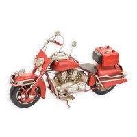 Miniatuur model motor rood - Tinnen model