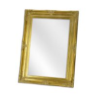 Spiegel - Functioneel - Spiegel met gouden lijst - 112,5 cm hoog