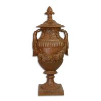 Urn - gietijzeren ornament  - Tuinornament - 91,4 cm hoog