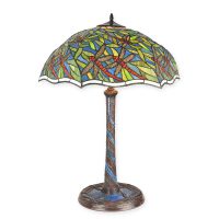 Tiffany tafellamp - tafellamp glas in lood