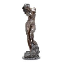 Brons beeld -  beeld Eve - sculptuur - 80 cm hoog