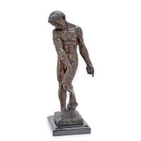 Brons beeld - Adam van Rodin - sculptuur