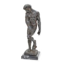 Brons beeld - Adam van Rodin - sculptuur