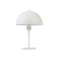 Tafellamp metaal - MEREL mat wit - Ø25x35 cm - Light & Living