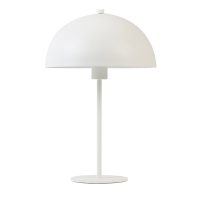Tafellamp metaal - MEREL mat wit - Ø29,5x45 cm - Light & Living