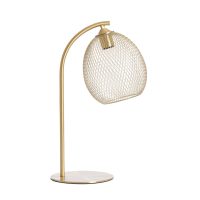 Tafellamp metaal - MOROC goud - Ø20x50 cm - Light & Living
