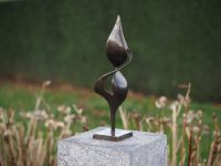 Brons beeld - abstract - modern sculptuur - Bronzartes - 38 cm hoog