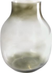 Vaas - Glazen vaas - Mia Amber - Hakbijl Glass - H30 D22