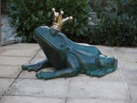 Tuinbeeld - brons - Kikkerprins