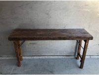 Tafel - laptoptafel - bijzettafel - houten tafel - H65 cm