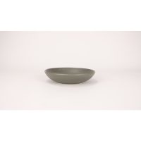 Kitchen trend - Villa - diep bord - donkergrijs - set van 6 - 19 cm rond