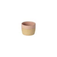 Kitchen trend - Arenito - koffie kop - mauve roze - set van 6 - 8.7 cm rond