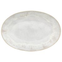 Costa Nova - Eivissa - ovale schaal - sand beige - fine stoneware - 44 cm breed