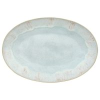 Costa Nova - Eivissa - ovale schaal - sea blue - fine stoneware - 44 cm breed