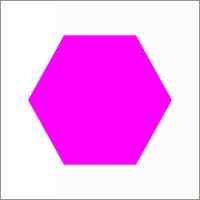500 etiketten - hexagon fluor pink - envelop sticker - sluitzegel sticker