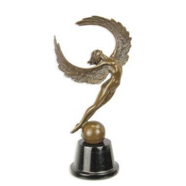 Bronzen Engel Beeldhouwwerk